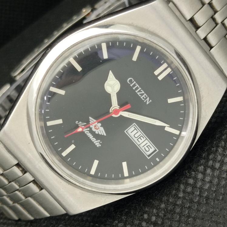 

Б/У винтажные мужские часы Citizen Automatic 8200 из Японии D/D черного цвета 608j-a317010-9 SKU608j-a317010