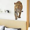 Fun-b27 Simulation Animal Majestic Leopard Bedroom Living Room Home Background Decoration Wall Sticker