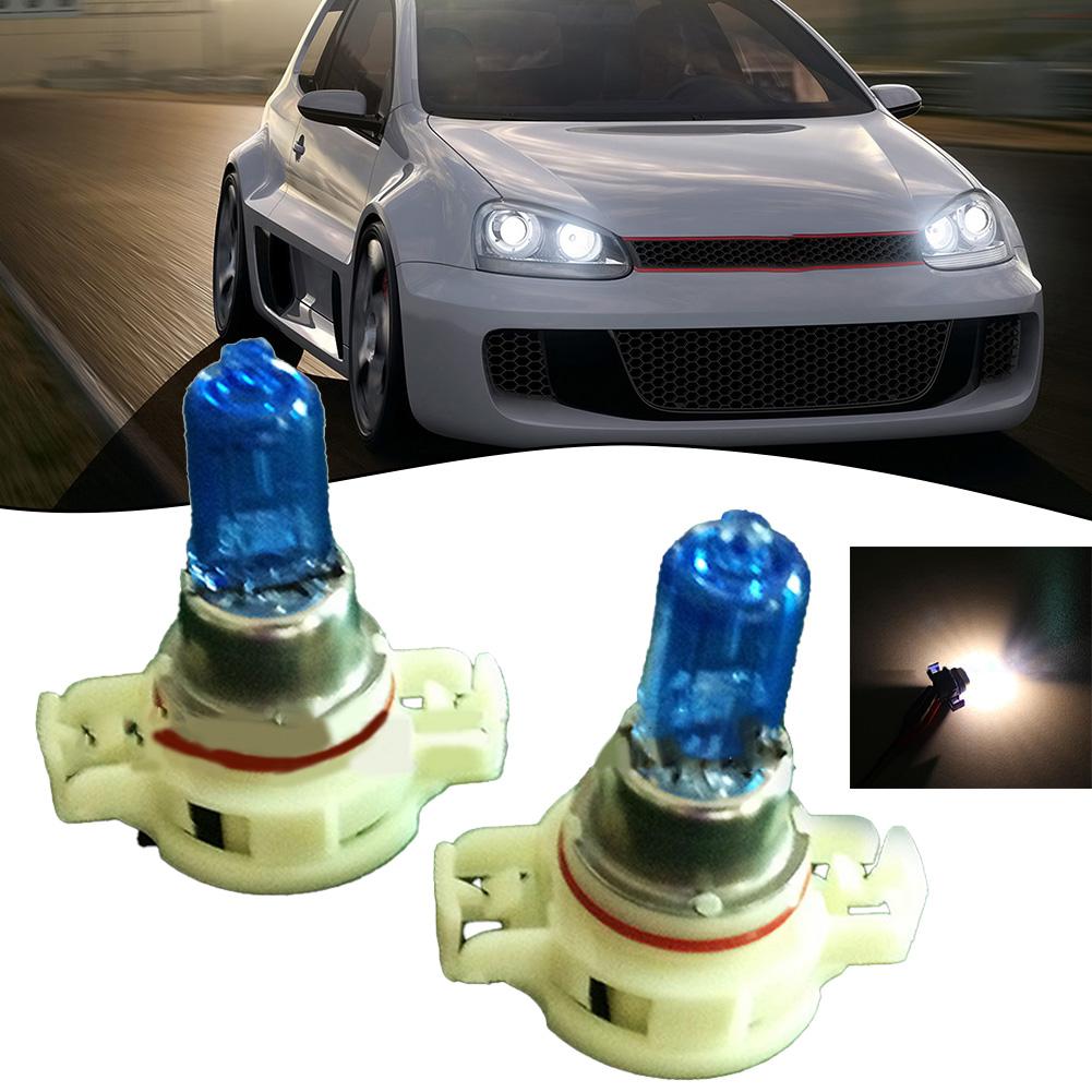 12V 24W Bulb Driving Light Bulb Clear Illuminating Beam Dark Blue Coating Enhanced Visibility Automotive Lighting