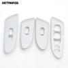 Window Lift Switch Cover Trim For Nissan Murano 2015-  2024 Chrome Interior Armrest Decoration Frame Car Accessories