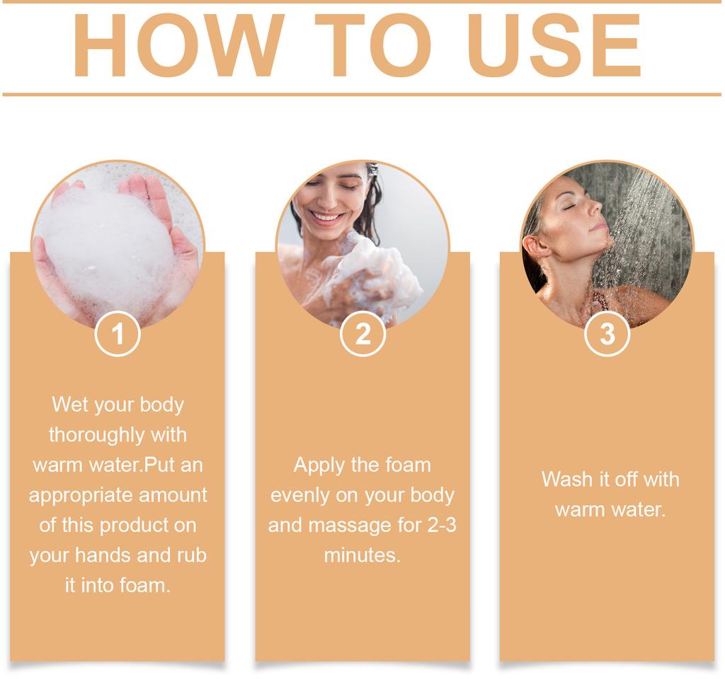 Body Cleansing Shower Gel Is Refreshing And Moisturizing, Deep Cleansing , Suitable For  Students With Beautiful Skin,Deodorant Shower Gel;120ml