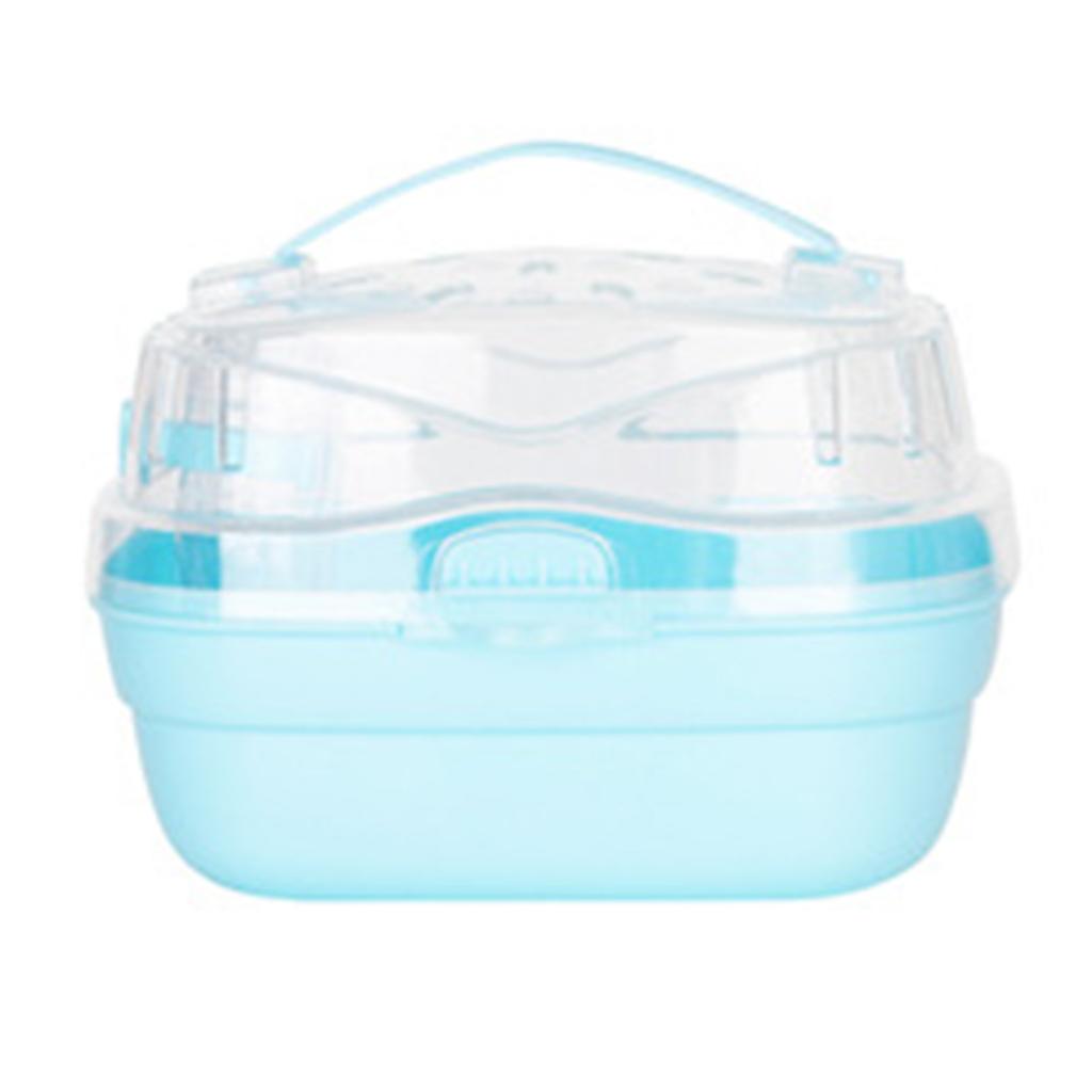 Hamster Carry Case Cage Portable Lightweight Small Animal Carry Case for Outdoor Travel