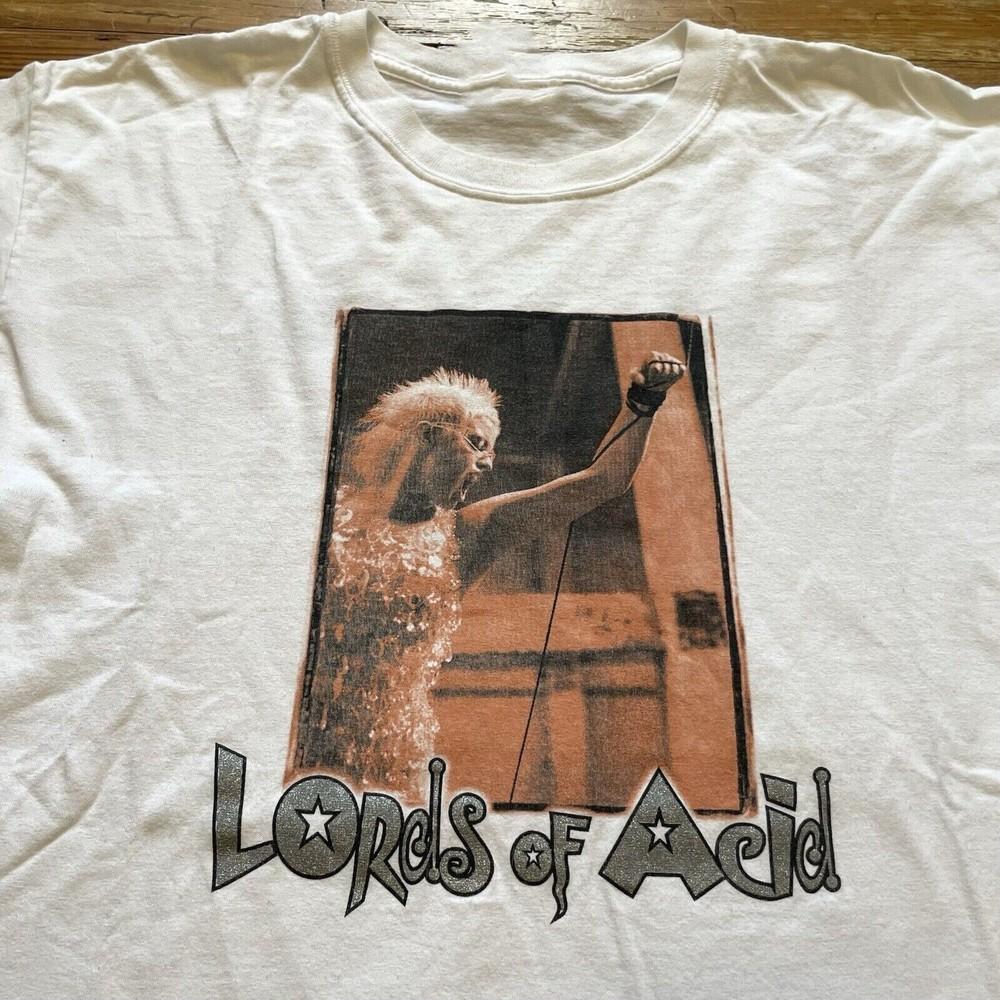 Новая футболка Lords Of Acid 90-х Подарок для фанатов Унисекс S-5XL Футболка BT1139 Унисекс Футболка XL