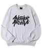 ANOTHER ARCHIVE Graffiti Oversized Sweatshirt_Navy