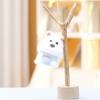 Dog Plush Keychain Toys With Ultra Soft And Pp Cotton For Home Office Decor