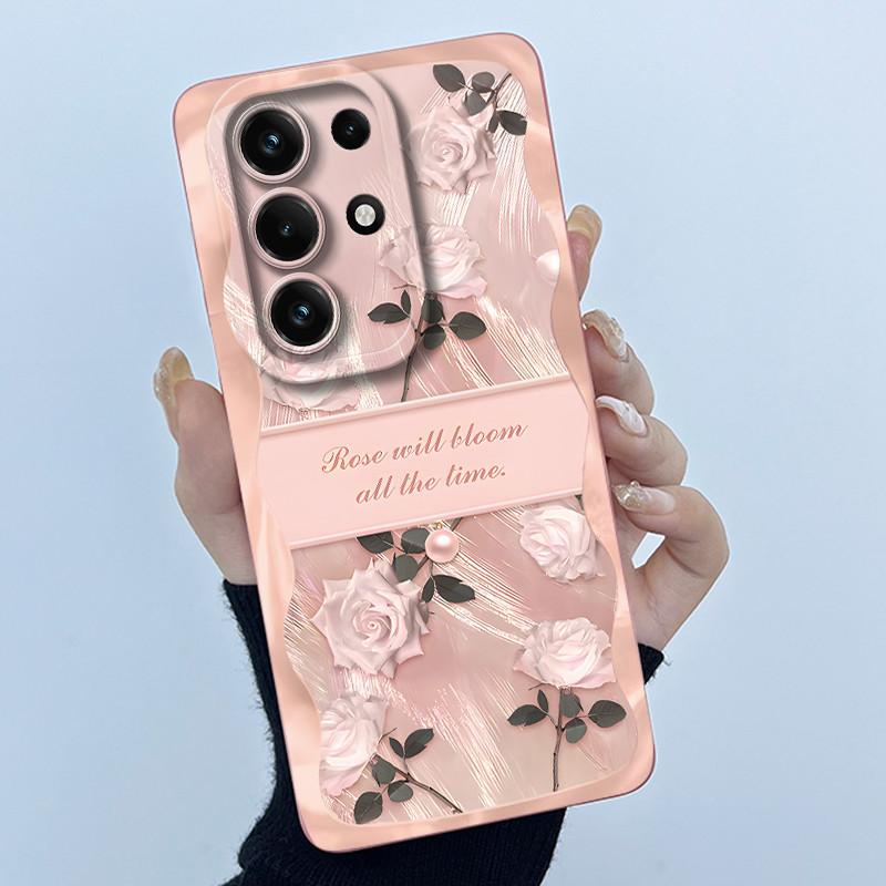 For Itel S26 Ultra Super 26 Ultra S688LN Case Simplicity Oil Painting Floral Silicone Soft Casing New Shockproof Back Cover