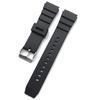 Retro Student Square Watch with Rubber Strap, Universal Pin Buckle, 18-22MM