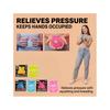Schylling Needoh Nice Cube Sensory Fidget Cube Stress Relief Squishy Cube Anti-Anxiety Squeeze Object For Focus ADHD Population