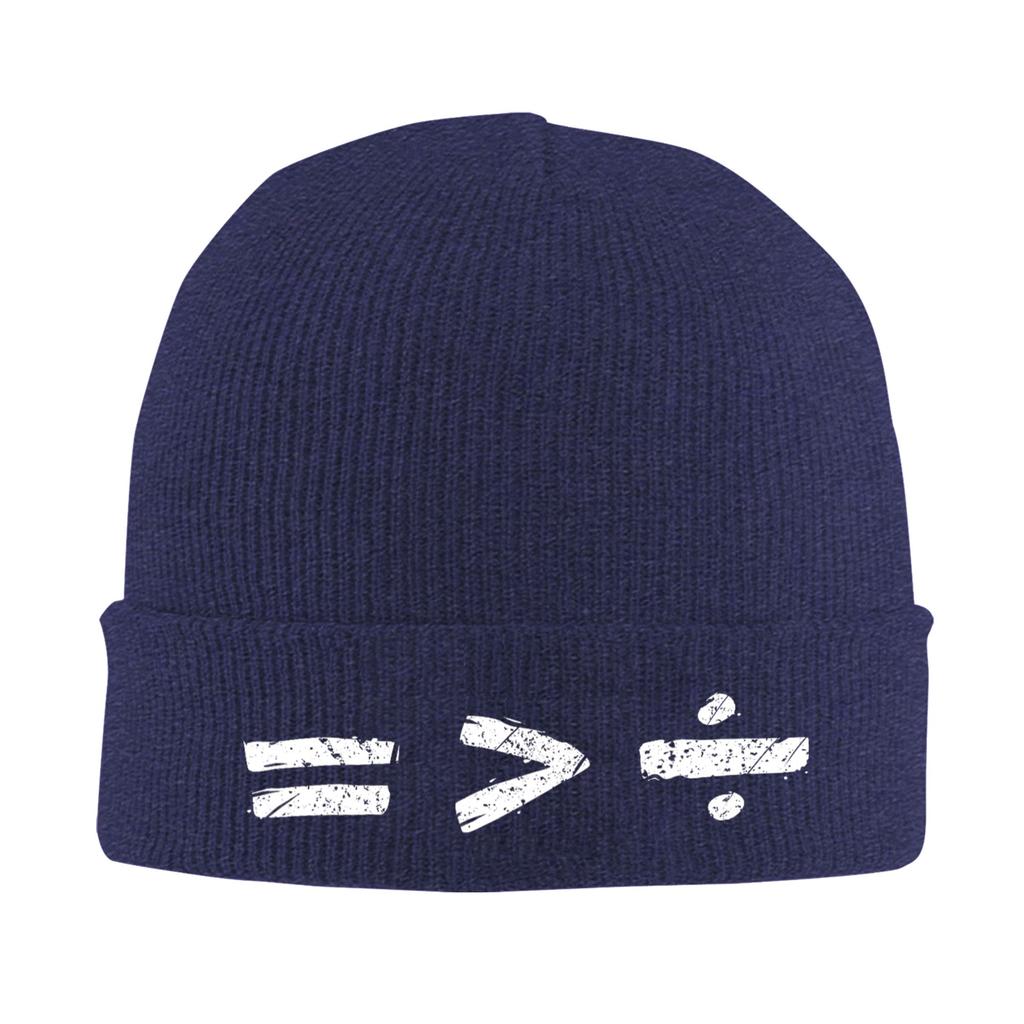 Equality Is Greater Than Division Black History Month Beanie Hats Bonnet Hats Unisex Women Knitted Hat Autumn Winter Head Wrap Caps