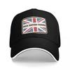 Back British Farming Baseball Cap Black Vintage Sun Hat For Children Mens Hats Women's