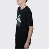 Adidas Originals Trefoil Adv Mtn F Tee with Logo Print Round Neck Sports T-Shirt Men Tops Black IC2361