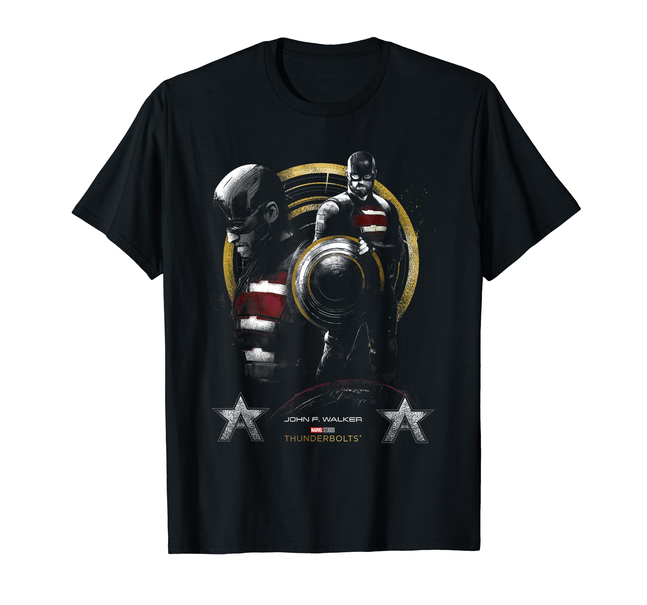 

Marvel Thunderbolts John Walker U.S. Agent Showcase T-Shirt