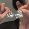 Tide Metal Fringed Earrings, High-end Temperament, Long Stud Earrings, Women's Exaggerated Earrings.