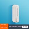 350ml Wall Mount Soap Dispenser Manual Shampoo Shower Gel Dispenser Lotion Container Liquid Hand Soap Dispenser for Bathroom