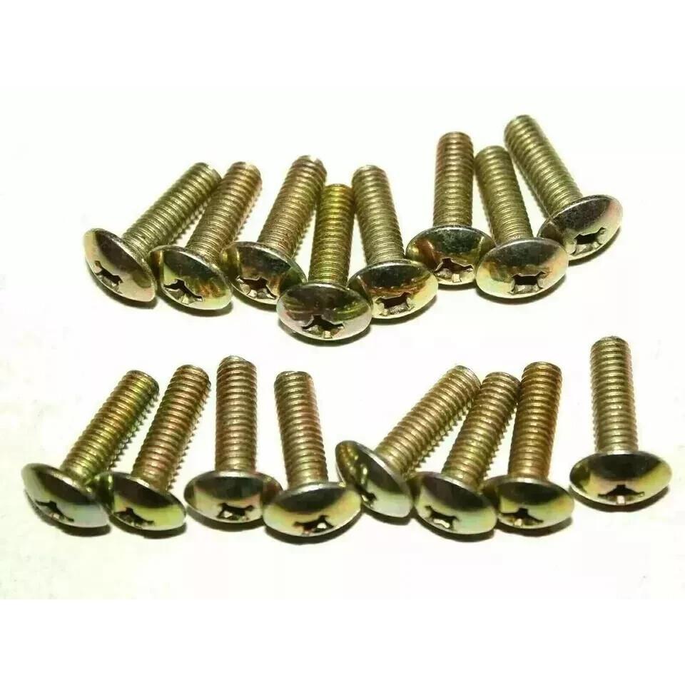 Suzuki SJ413 SJ410 Door Hinges Screws 16 Unit Gypsy Drover Samurai Sierra F154