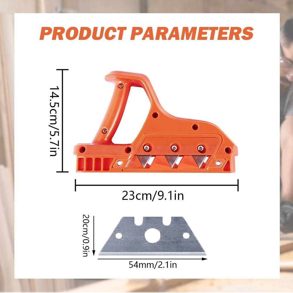 Drywall Chamfer Woodworking Hand Tool for Cutting Plasterboard(45°+60°)