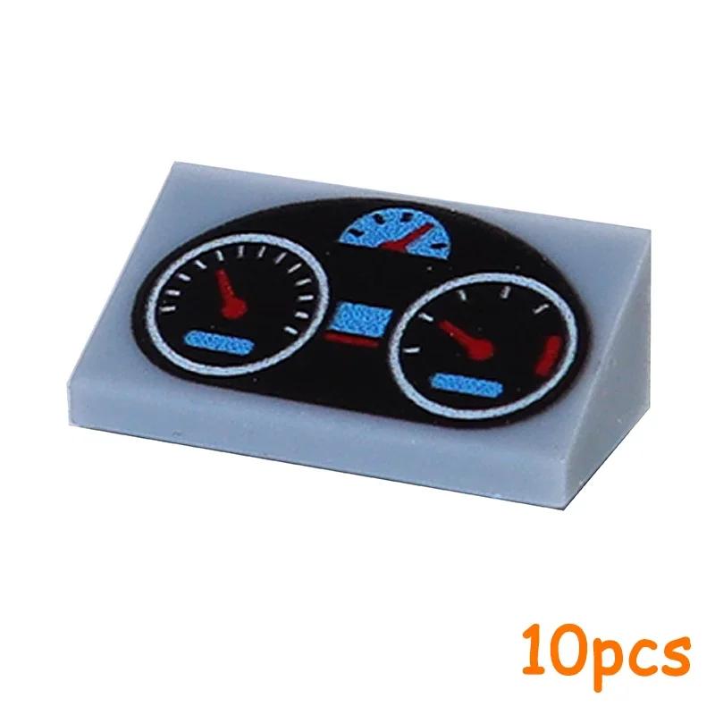 

Printed 2x2 1x1 1x2 3069 3039 Gauges Controls Center Radar Screen Keypad Pattern Tile Slope Building Blocks Bricks City MOC Component