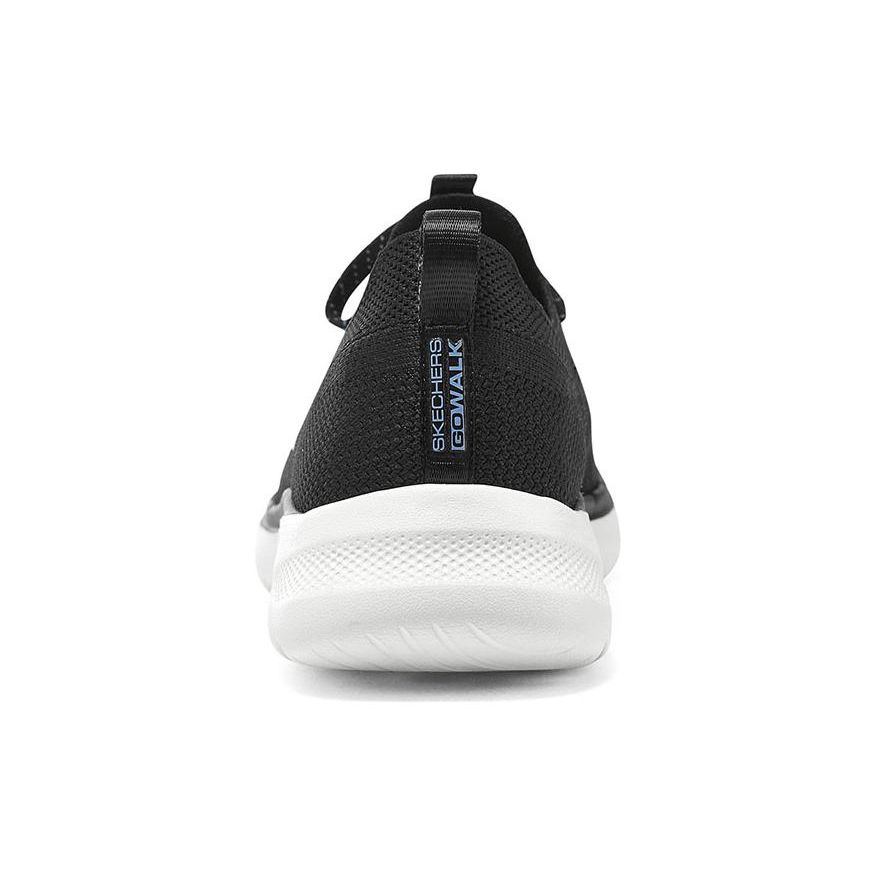 Skechers Go Walk 6 Jednoduché Pevné Odolné Nízké Ležérní Boty Dámské Tenisky Černé 124620-BKLB
