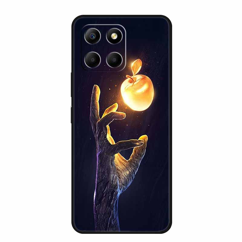 Soft Silicone Covers For Honor X8 5G Case x8 X8A 4G Wolf Lion TPU Back Covers For Huawei Honor X8 Phone Cases HonorX8A Coque Bag