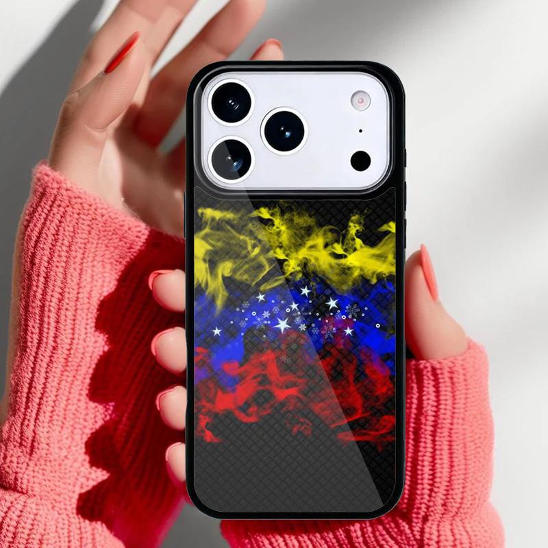 Venezuela Flag Coat Of Arms Phone Case for iPhone 17 Air 16e 15 14 13 Pro Max Back Cover for 12 11 Pro Coque