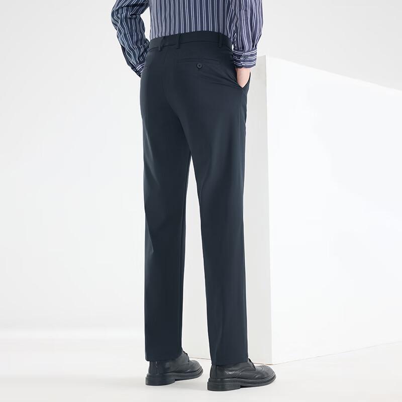Men's Business Casual Straight-Leg Pants
