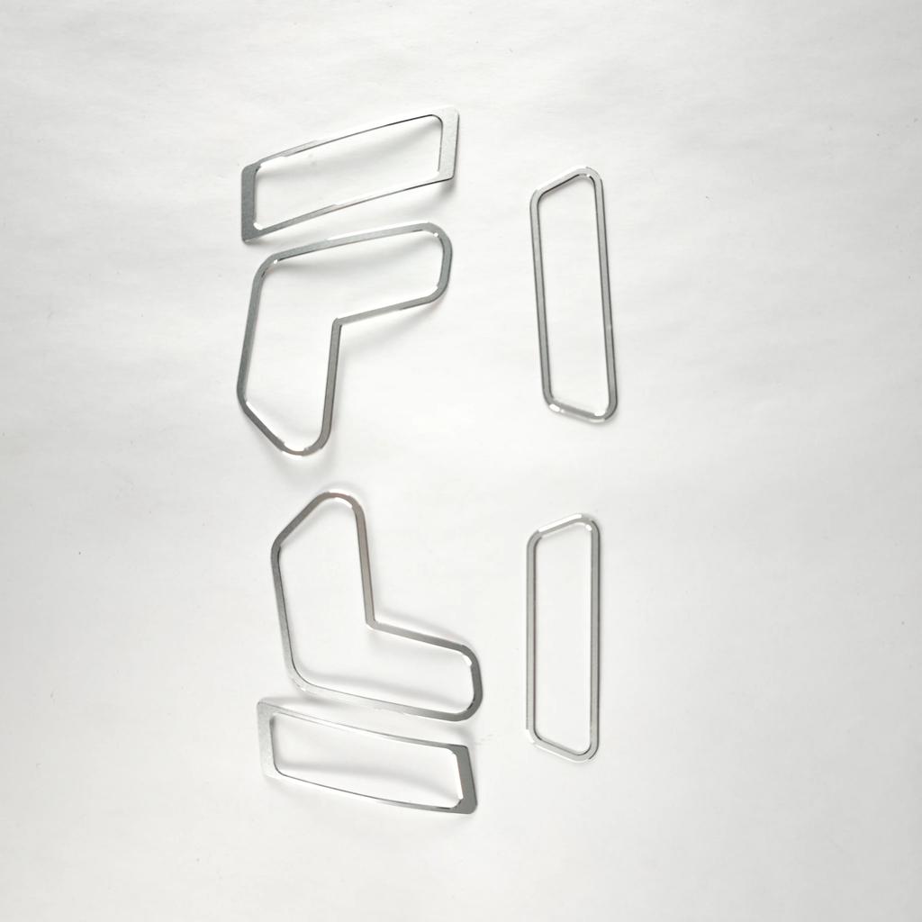 Car Door Seat Adjustment Buttons Frame Sequ Decoration Stickers For Mercedes Benz GLK CLS ML GL E Class Interior Accessories