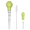 4Pcs Turkey Baster Tool Food Grade Turkey Roasting Tool with Cleaning Brush Cooking Accessory for Thanksgiving Party