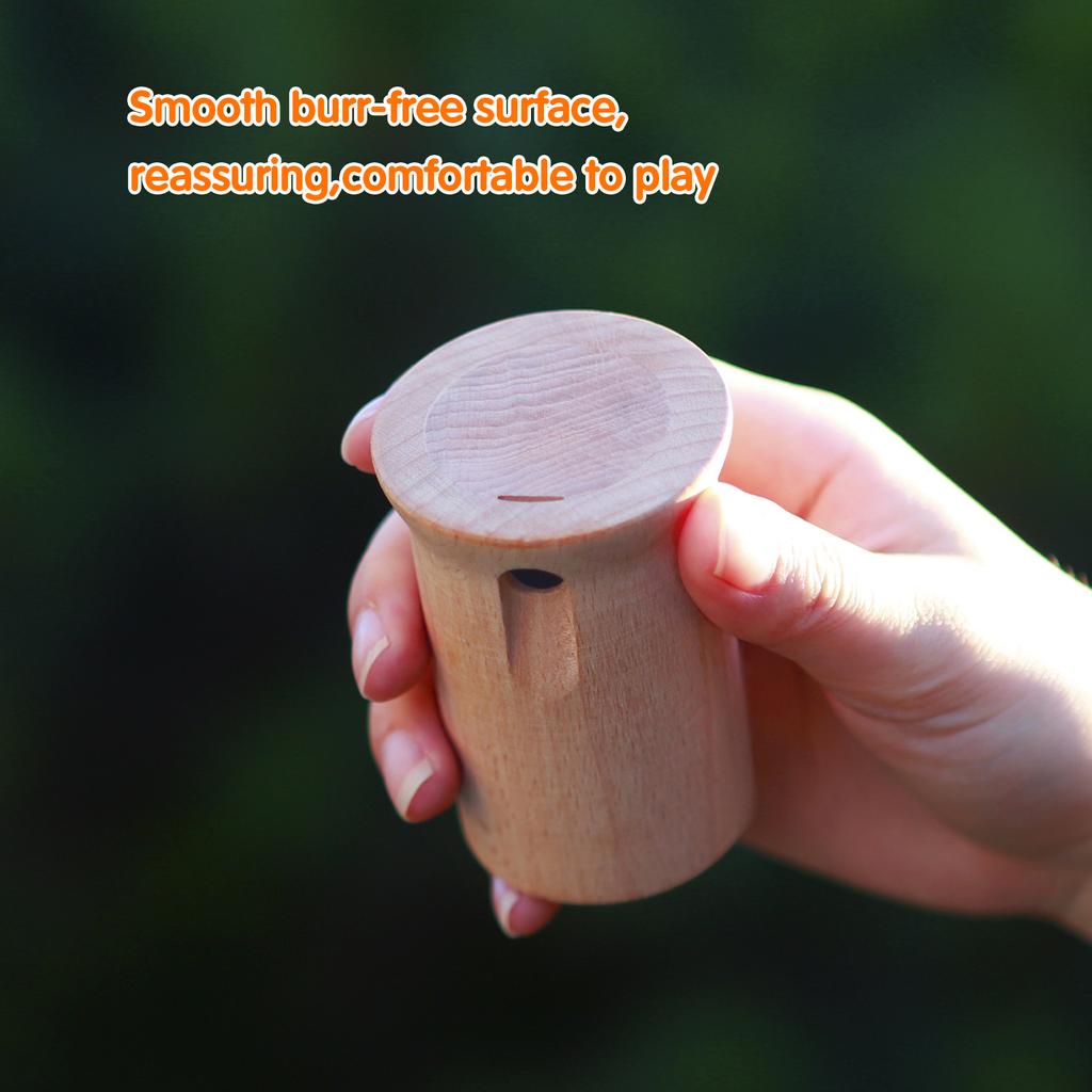 Wooden Bird Call Whistle Wooden Bird Whistle Fløyte Pedagogisk musikkinstrument
