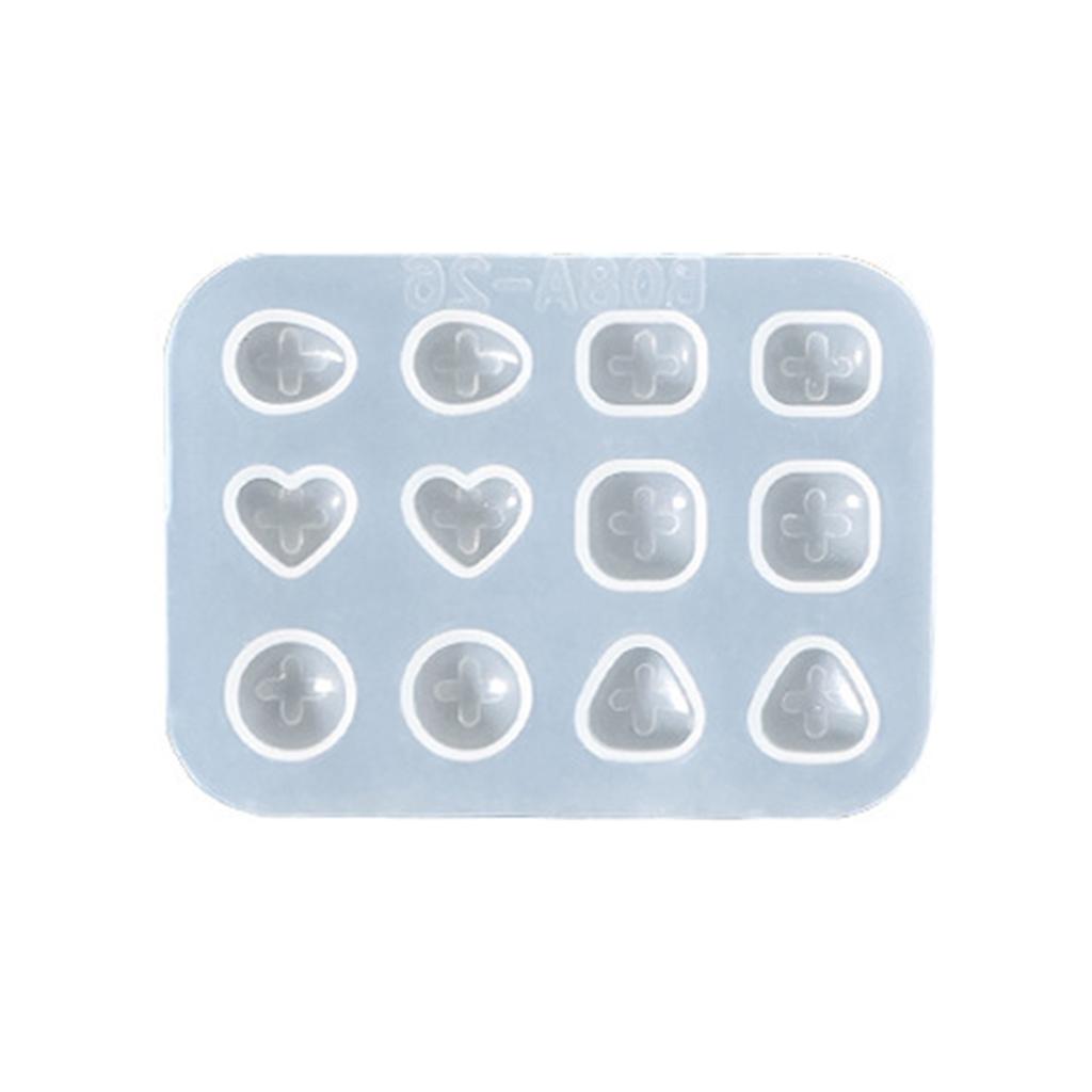 Fashionable Earring Sturdy Silicone Mould Set Accessory Portable for Stylish Jewelry Making Resin Casting Set