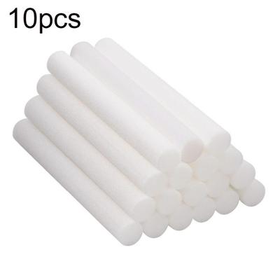 10 Stück 8 x 120 mm Wattestäbchen-Luftbefeuchter-Ersatzfilter für Luft-Aroma-Diffusor