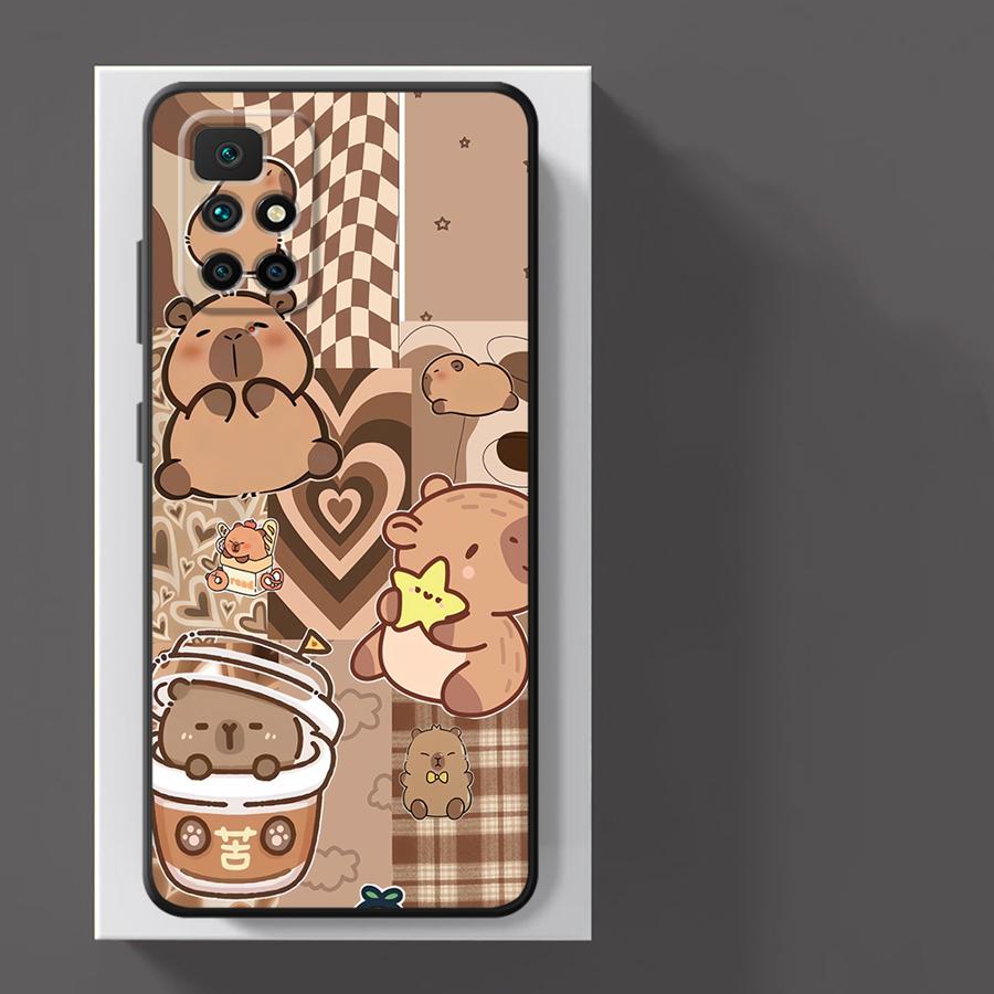 Süße Capybara Handyhülle für Xiaomi Redmi 13C A5 9 A1 A2 Plus A4 10 K40 K80 Pro 12C 14C A3