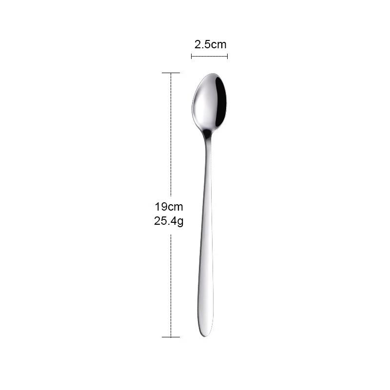 Qianxing Stainless Steel Pointed Handle Ice Spoon Set