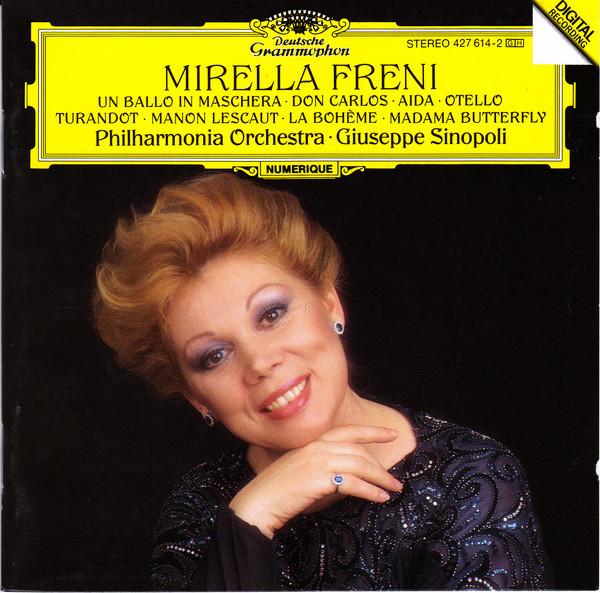 

CD MIRELLA FRENI PHILHARMONIA ORCHEST Puccini And Verdi Arias 4276142 Deutsche Gramm US Classical Used
