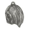 Lhasa Apso - Dog Necklace In Gift Box, Silver-plated Locket for Dog Fan, Striking Pendant by Art-Dog Brand