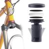 For Apple AirTag Bike Mount Bicycle Front Fork Down Tube Bracket Anti-theft Airtag Tracker Holder Case Bike Headset Cap Cover