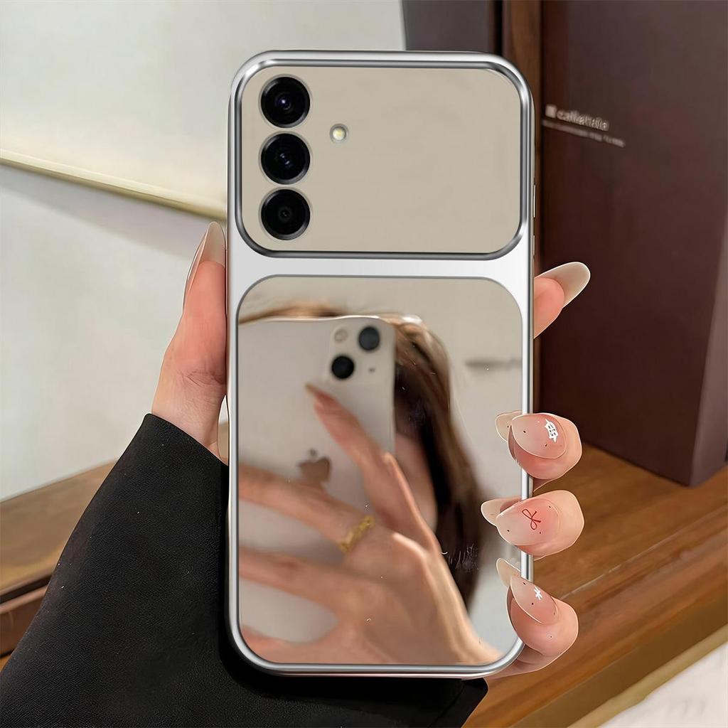 Case for Samsung Galaxy A57 5G Trending Big Window Cover Mirror Phone Casing