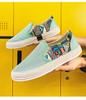 Men's Low-top Mesh Fisherman Shoes Summer 2025 New Youth Outdoor Breathable Lazy Shoes Student Board Shoes