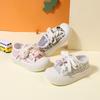 Children's Spring/Autumn Canvas Sneakers: Soft Sole, Breathable, Easy Slip-On for Toddlers