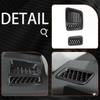 ABS Car Front Side AC Air Vent Frame Cover Front Central Dash Side Air Outlet Cover Trim Compatible with Hyundai Santa Fe 2024-2025 MX5 Accessories