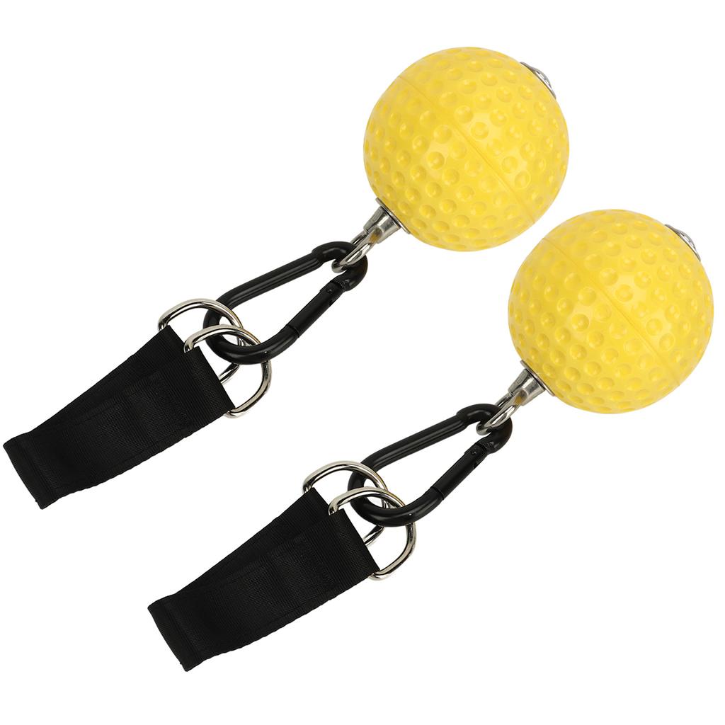 Pull Up Ball Grip Prevent Slip Multi Functional Climbing Ball Handles with Straps for Strength Training Fitness