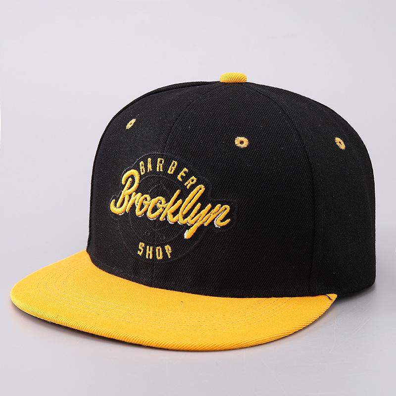 Alphabet Embroidery Hip Hop Hat Tide Spring Summer Schoolgirl Sunscreen Flat Brim Baseball Hat