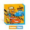 51pcs Racing Car McQueen Tableware Set Includes Plates Cups Napkins Tablecloth