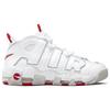 Nike Air More Uptempo 96 White Grey Red Men Sneakers University-Red Grey-Fog DX8965-100
