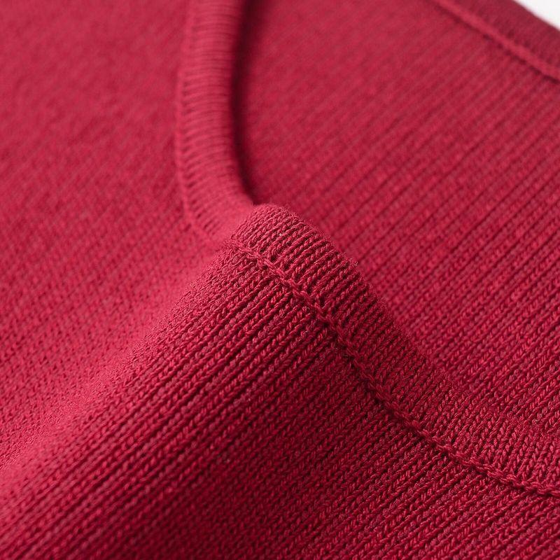 Kaslead New Arrival Women's Clothing Fashion Style Fashion Minimalist Side Button Decoration Knitting Vest 4192129