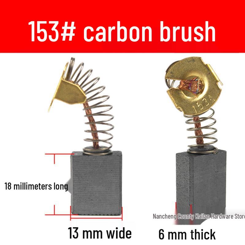 Carbon Brush Accessories for Dongcheng Angle Grinders, Hand Drills, Electric Hammers, Cutters, Grinders, Circular Saws, and Water Drills.
