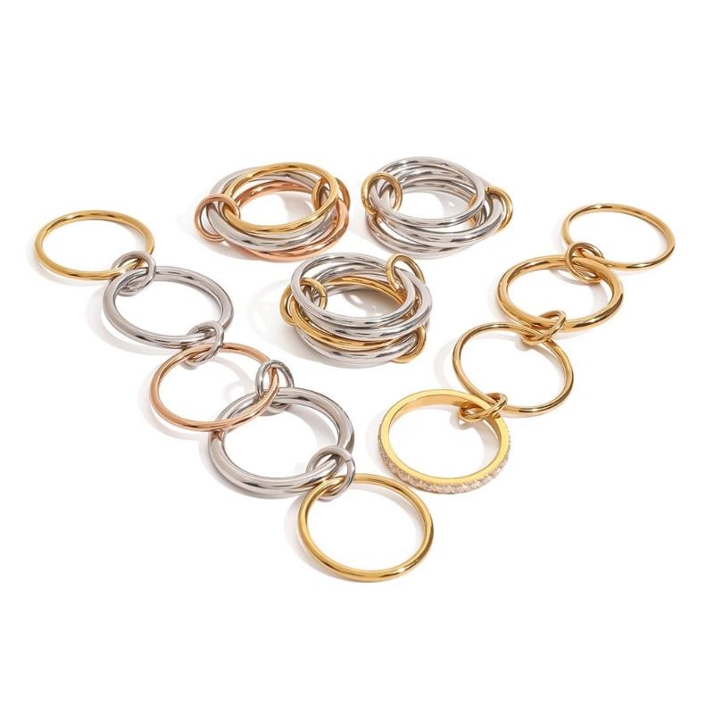 Stylish Alloy Rings for Men and Women Who Appreciate Modern Designs and Need Accessories for Multiple Occasions