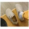 Comwarm Cork Clogs Slippers For Men Summer Slip-on House Flat Sandals Men Beach Slippers Women Cork Slippers Fashion Mules