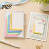 Precision Paper Stacking Guide Crafting Alignment Guides with Storage Case, 5 Pcs Color-Coded L-Shaped Framing Spacer Spacers Size Tabs for