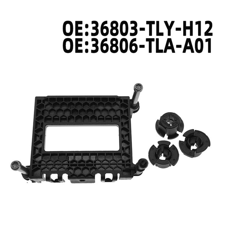 

For Honda Civic CRV Milliwave Radar ACC Bracket 36803-TLY-H12 36806-TLA-A01 Cruise Radar Sensor Control Buckle Mount чёрный
