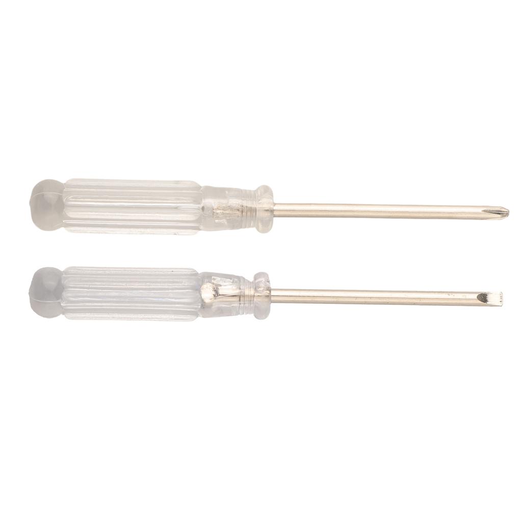 Dual Pack of Miniature Screwdrivers Size 3 74Inch Perfectly Compact